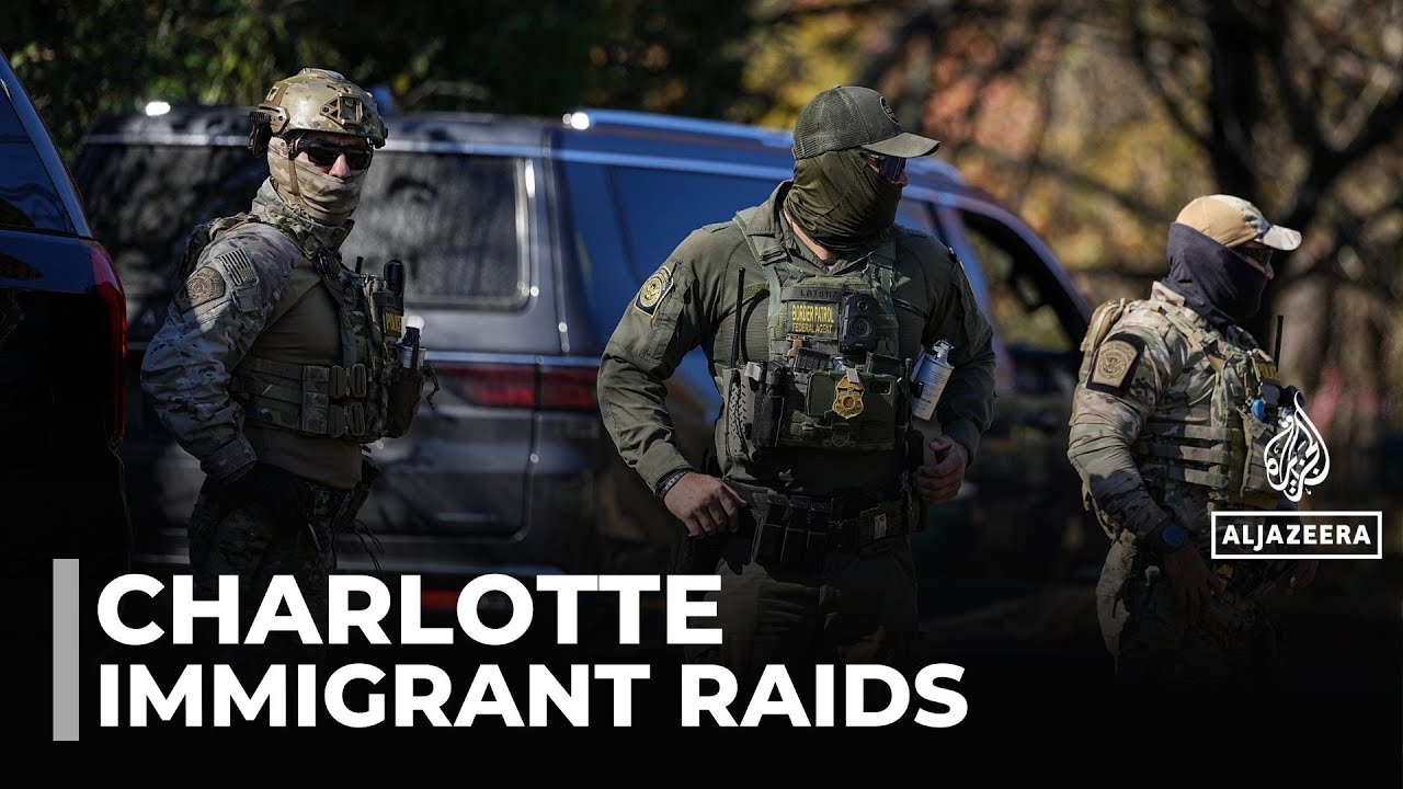 Operation Charlotte's web: US immigration crackdown hits North Carolina
