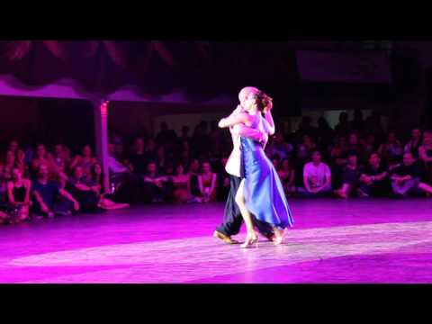  Mariano Otero  and  Alejandra Heredia  are  dancing  at  Festival Tango Lisboa  in  2016