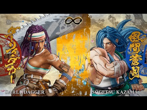 Samurai Shodown Level 3 DARLI DAGGER VS SOGETSU KAZAMA
