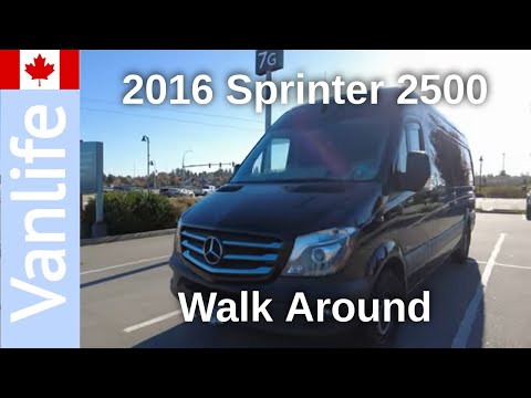 2016 Mercedes Sprinter 2500 Camper Van | Walk Around