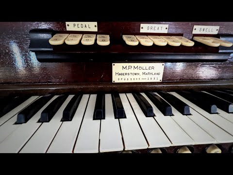 1931 M.P. Möller Organ - St. Paul's Lutheran Church, Concordia, Missouri