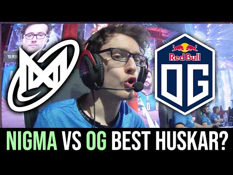 NIGMA vs OG — who is BEST CORE HUSKAR?