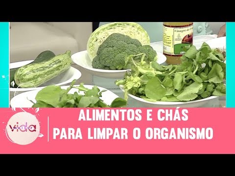Alimentos e chás para limpar o organismo - Vida Melhor - 04/01/2018