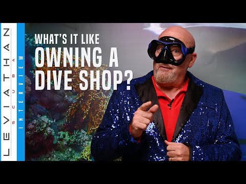 How is it owning a dive shop