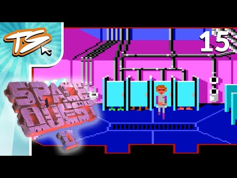 THE ACID POOL!! - Space Quest 2: Vohaul's Revenge (BLIND) #15