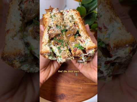 Illegal Protein Sandwich (Inspired by Mushroom Melt)