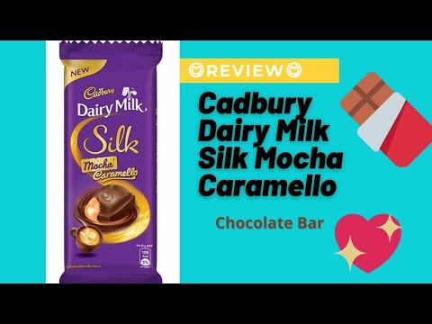 🍫Cadbury Dairy Milk Silk Mocha Caramello Chocolate Bar 🍫😋 Review Video❤️