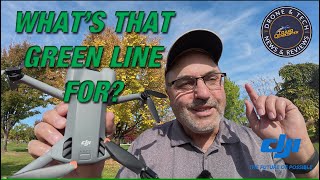 DJI Mini 5 Pro - What's That Green Squiggly Line For? How to use the Gimbal Rotation Feature.