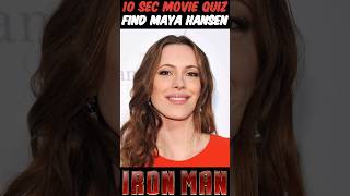 Movie Quiz - Guess who Iron Man &#39;Tony&#39;s ex-girlfriend&#39; Maya Hansen(Rebecca Hall) is