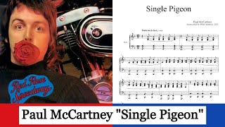 Single Pigeon - Paul McCartney (piano)