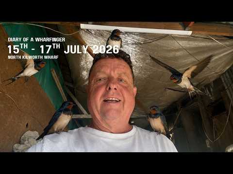 Diary of a wharfinger: 15th - 17th July 2026 | BOATS BEHAVING BADLY!!😱💛