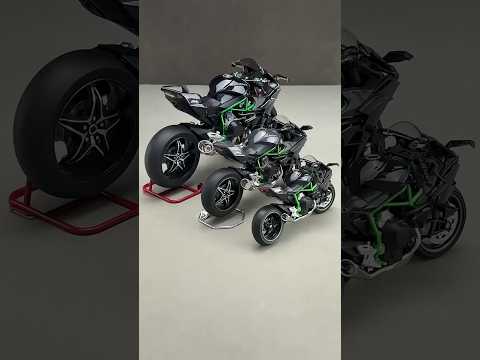 Kawasaki Ninja h2r diecast model car