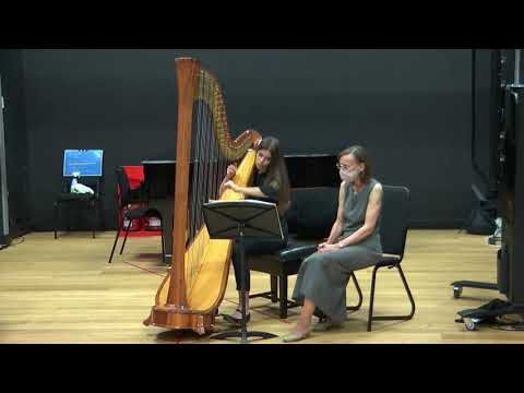 Martin-Pierre Dalvimare: Sonata op. 14 No. 2, mvt i (excerpt) Henriette Poos, harp