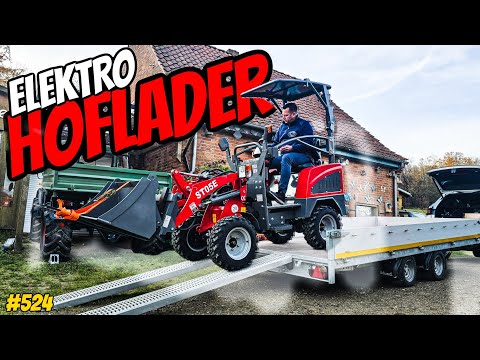 MEIN NEUER ( E )  HOFLADER !! | Klein - Elektrisch - Gut ?? | Warum KEIN Diesel ?? | #vlog 524