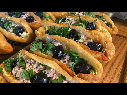 FRICASSÉS TUNISIENS :RECETTE ORIGINALE. CUISINE MALIYA فريكاسي تونسي