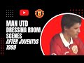 Man Utd Dressing Room | Scenes | After Juve '99 ⚽️🍾🙌🟥⬜️⬛️