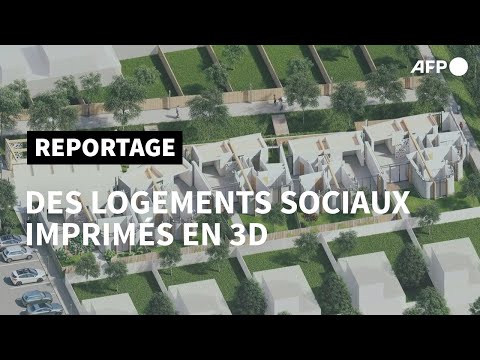 Impression 3D béton : des maisons imprimées, la solution au mal-logement ? – AFP