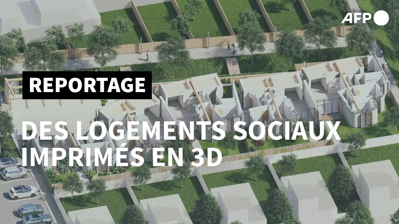 Impression 3D béton : des maisons imprimées, la solution au mal-logement ? – AFP