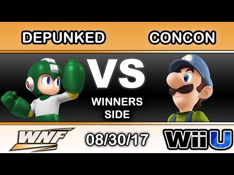 WNF 3.4 - LTH FST | Depunked (Mega Man) Vs. SS | Mr. ConCon (Luigi) Winners Side