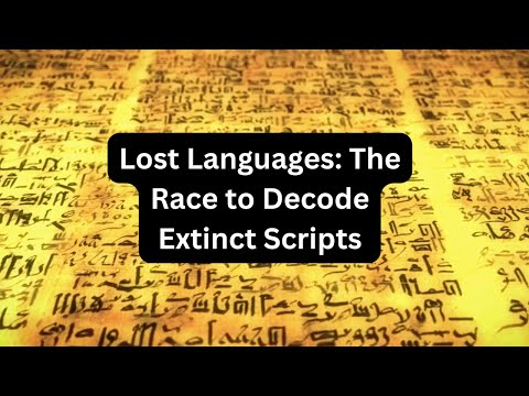 Lost Languages: The Race to Decode Extinct Scripts