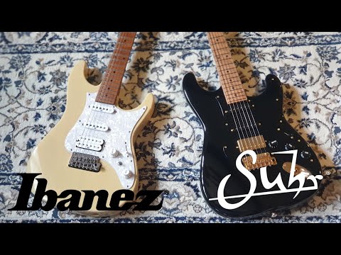 Suhr Mateus Asato vs Ibanez Prestige AZ2204 OWD (1/2) - Clean Tone