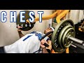 【筋トレ】オール4セットで鍛える胸トレ!chest workout【Vlog】【減量】