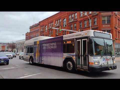 NFTA Metro Bus 2010 Gillig Advantage Low Floor HEV 40' 1009 on Route 8