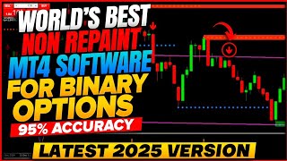 World's Best Non Repaint MT4 Software for Binary Options || 95% Accuracy Latest 2025 Version Update