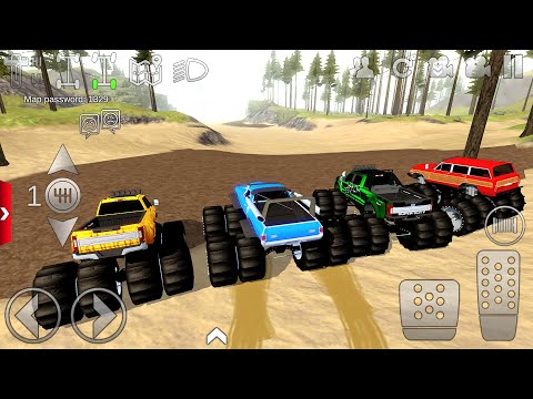 Monster Truck Dirt Cars OffRoad Extreme Driving #18 - Offroad Outlaws Best game Android Gameplay