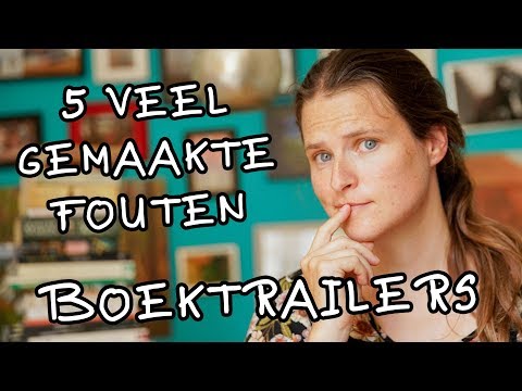 📚 Boektrailer maken | 5 veelgemaakte fouten | Robin Rozendal