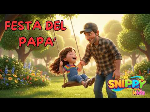 Festa del papà -  Festeggiamo tutti i papà insieme a Snippy Kids - Auguri a tutti i papà