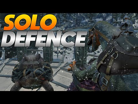SOLO Defending My OP RATHOLE! - Ark: Survival Evolved