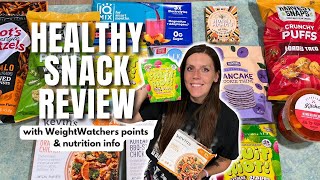Healthy Snack Review | Trying New Healthy Low Point Foods | WeightWatchers Points, Calories & Macros