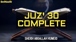 Download lagu JUZ AMMA | JUZ 30 COMPLETE | SHEIKH ABDALLAH HUMEID mp3