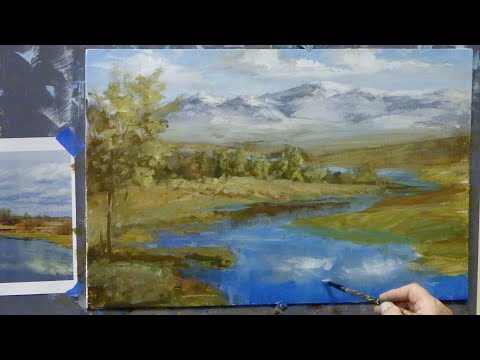 Painting For Depth  Quick Landscape Techniques