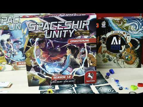 Spaceship Unity: Season 1.2 (Pegasus Spiele) / Spielwarenmesse 2024