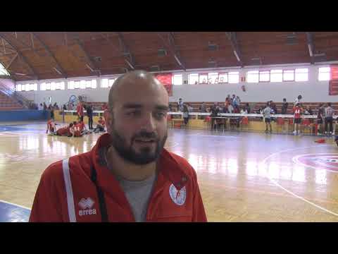 Juan Luis, entrenador del CP Paideuterion (31/03/2018)