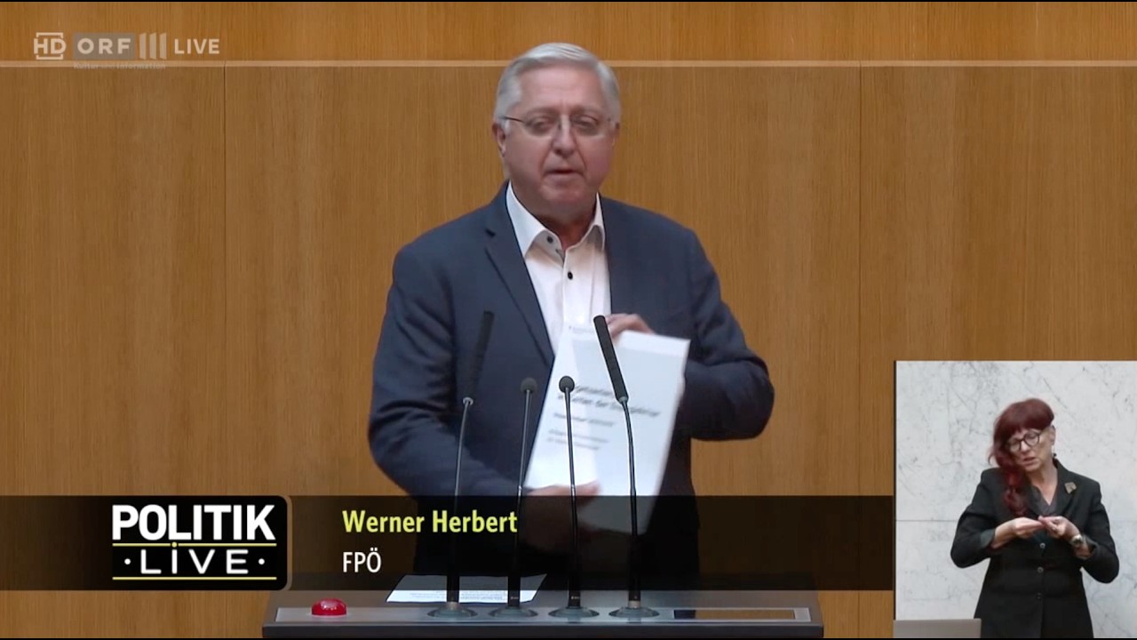 Werner Herbert - Doppelbudget 2027 und 2028 (Erste Lesung) - 11.6.2026