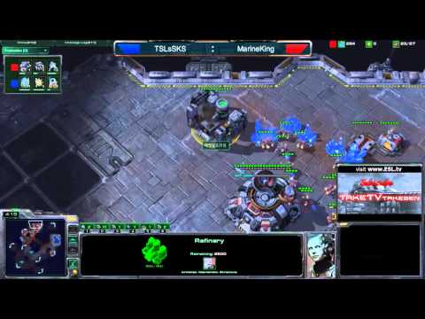 StarCraft II G32 TSLsSKS(P) vs MarineKing(T) SS - All-Star Turnier
