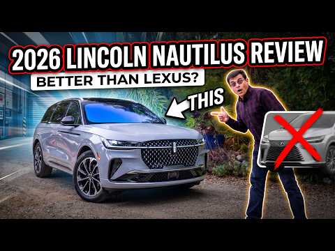 Thumbnail for 2026 Lincoln Nautilus Review | Beating Lexus At Their Own Game by Mid-size, Volvo XC60, SEAT, SUV, Lexus, Car, Vehicle, Infiniti, Van, Luxury vehicle