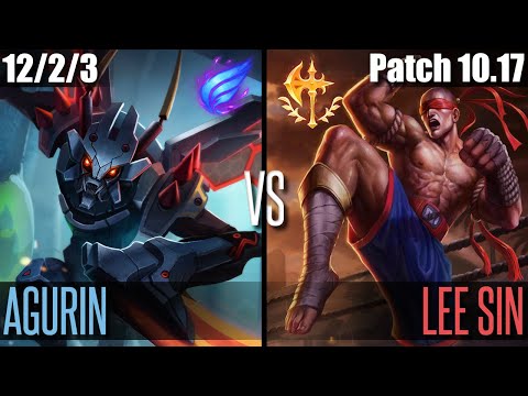 AGURIN KHA'ZIX vs LEE SIN|  EUW Challenger | Patch 10.16