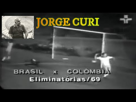 Gol de Tostão Narração Jorge Curi Brasil 6 x 2 Colombia 1969