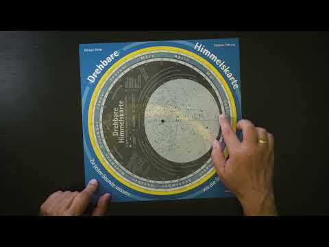 Drehbare Himmelskarte
