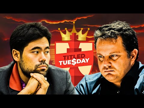 TACTIQUE vs HIKARU NAKAMURA 3400 elo !!!