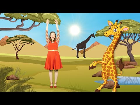 English for kids - Animals of the Savannah 🦒🐘