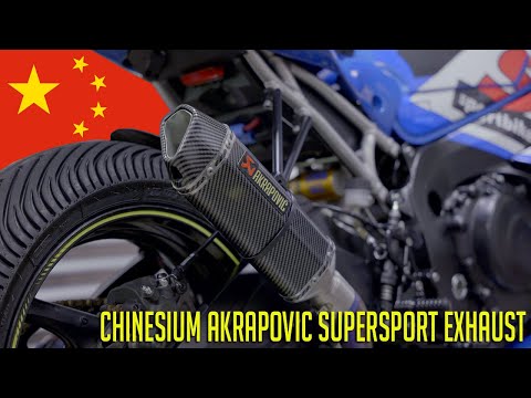 You Can't Make This Sh*t Up - Chinesium Akrapovic SuperSport Exhaust