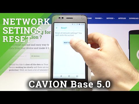 How to Reset Network Settings in CAVION Base 5.0 – Restore Connection Options