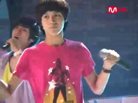 080619 Mnet M Countdown SHINee   누난 너무 예뻐 Replay rehearsal