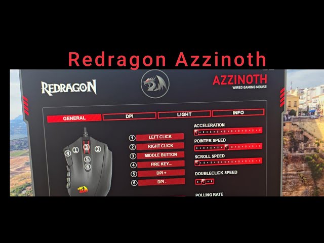 Vídeo relacionado con Redragon M921 MMO - Ratón para juegos, 12400 DPI con cable RGB de alta precisión con 18 botones programables, 12 teclas macro laterales, soporte de software para PC y portátil
