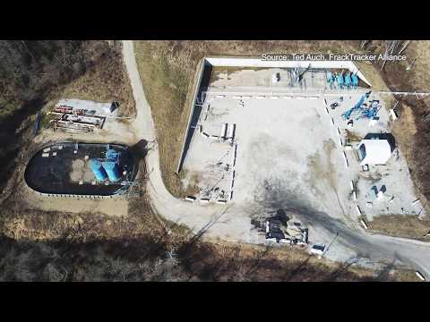 Triad Hunter LLC Ormet 9 Well Site, Monroe County, OH (March 2020)